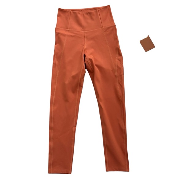 Girlfriend Collective Toasted Apricot Leggings - New - Picture 1 of 11